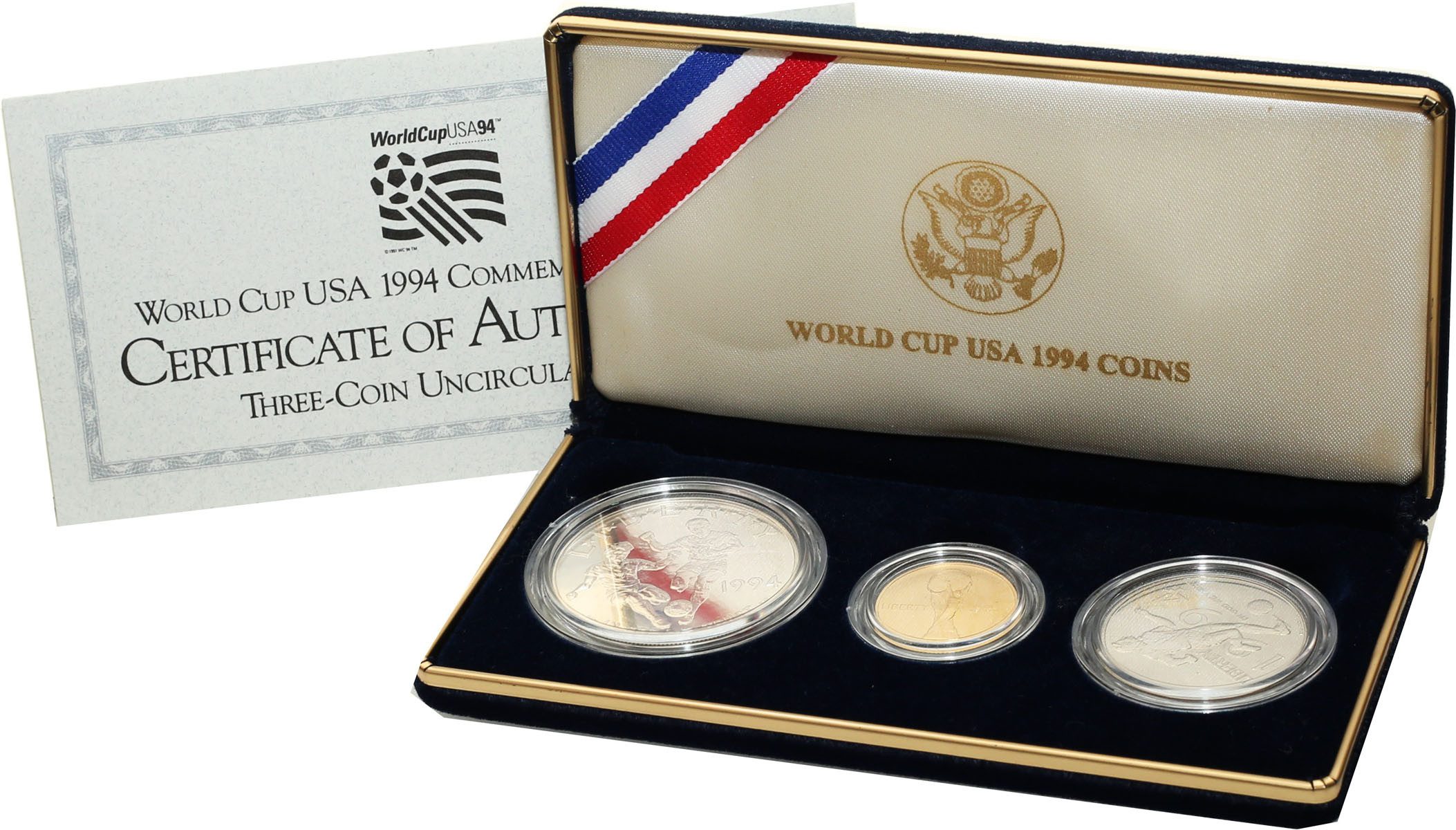 USA. 1/2 - 5 dolarów 1994 - World Cup